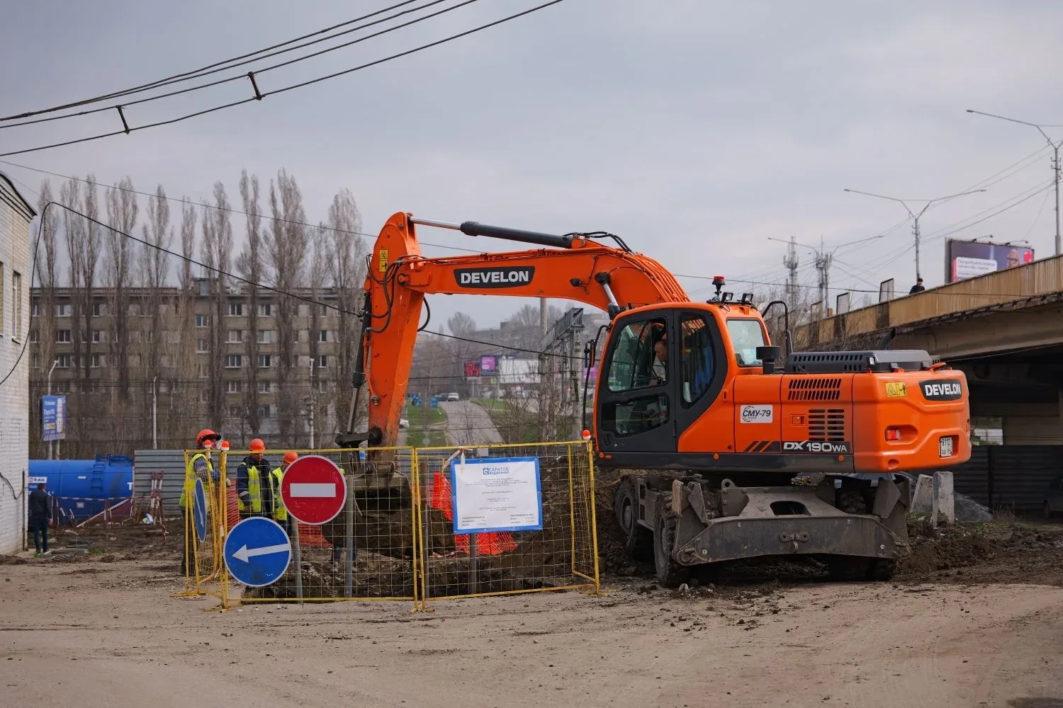 Визит губернатора Саратовской области Романа Бусаргина на наш объект.