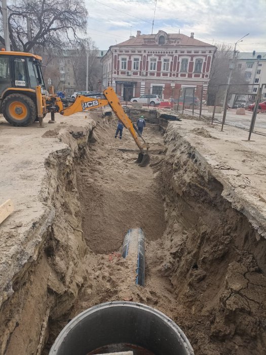 Реконструкция канализационного коллектора по ул.Челюскинцев от ул.Чернышевского до ул.Лермонтова (2024 г.)