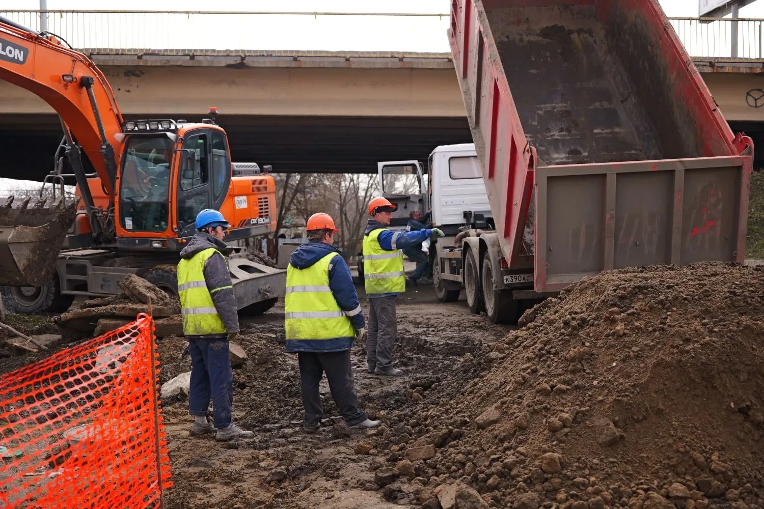 Визит губернатора Саратовской области Романа Бусаргина на наш объект.