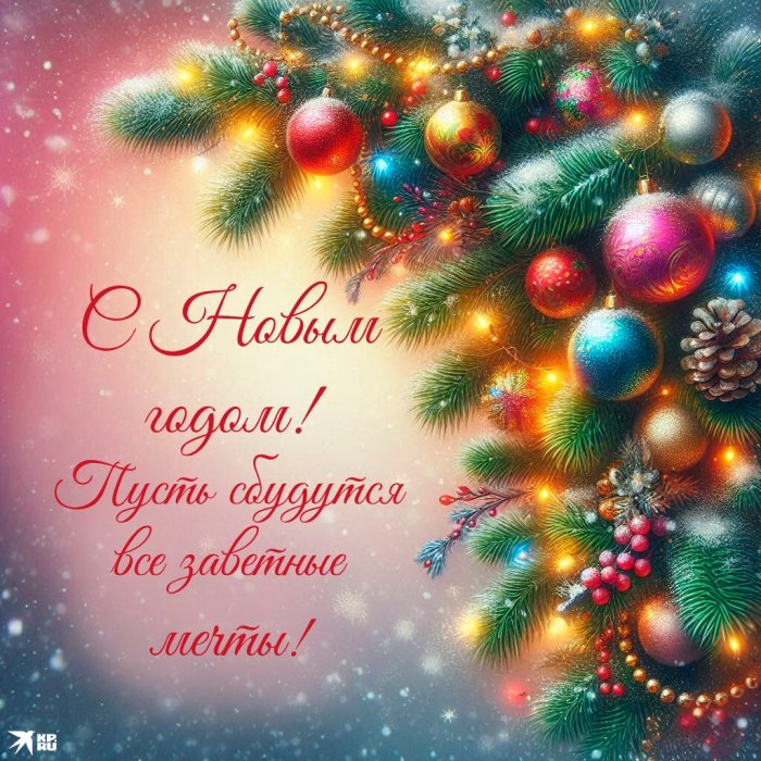 Поздравляю с Новым 2026 годом!