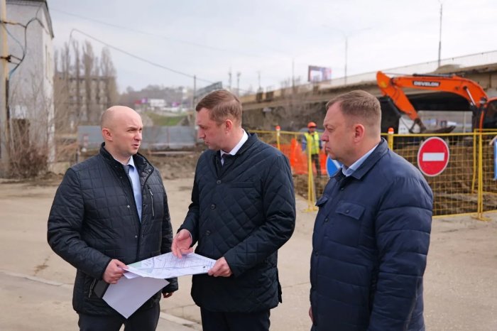 Визит губернатора Саратовской области Романа Бусаргина на наш объект.