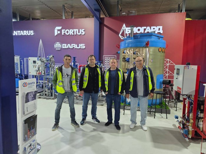 Рабочая встреча с производителем ВПНС и КНС на заводе БИОГАРД (торговая марка ЭЛИТА)