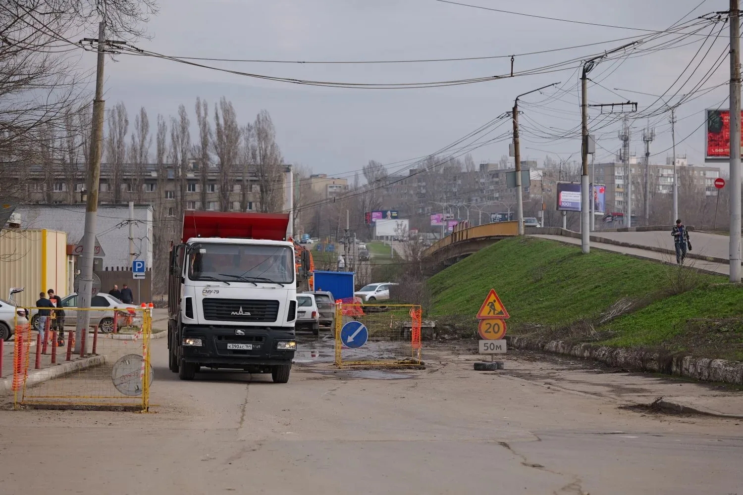 Визит губернатора Саратовской области Романа Бусаргина на наш объект.