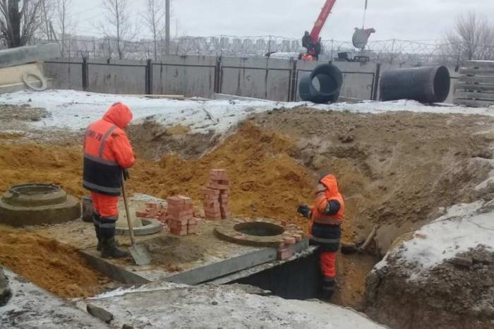 По инвестпрограмме КВС для насосной станции выполнено строительство 5 водопроводных камер