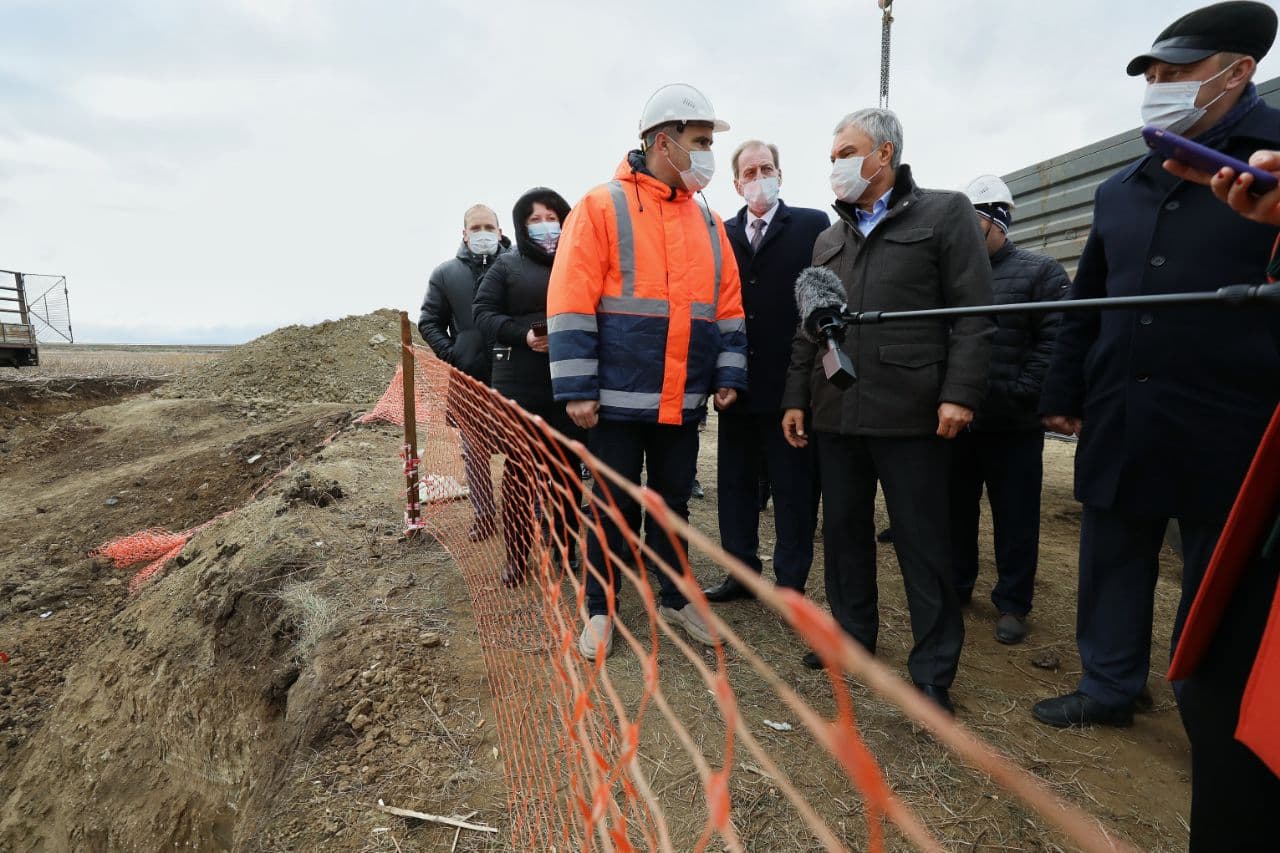 Вячеслав Володин: проблема с нехваткой воды в Сторожевке решится уже в декабре