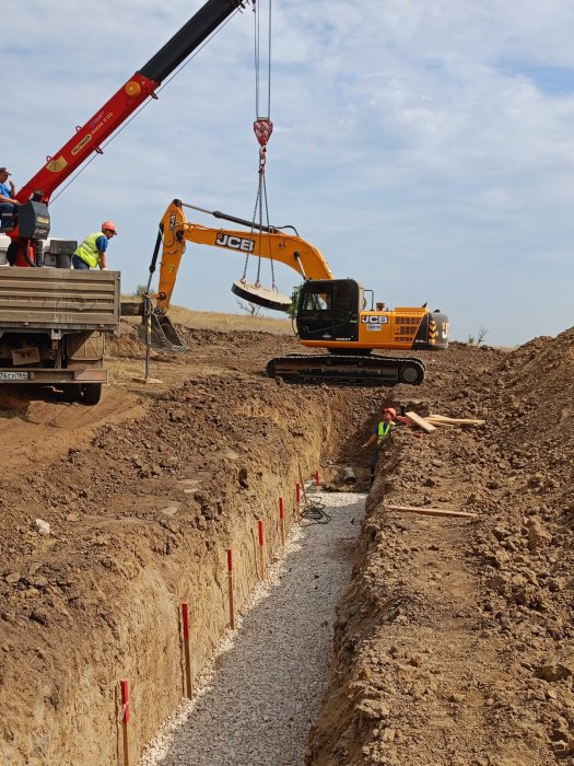 Строительство сетей водоснабжения и водоотведения "Столыпинского индустриального парка" (2024 г.)