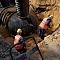 Строительство сетей водоснабжения и водоотведения с установкой модуля приема сточных вод  (2023 г.)